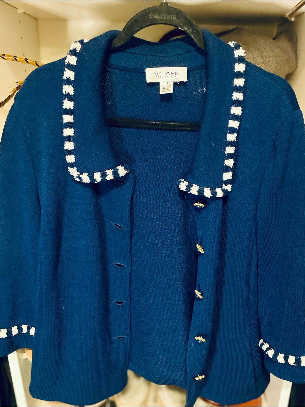 St. John wool coat